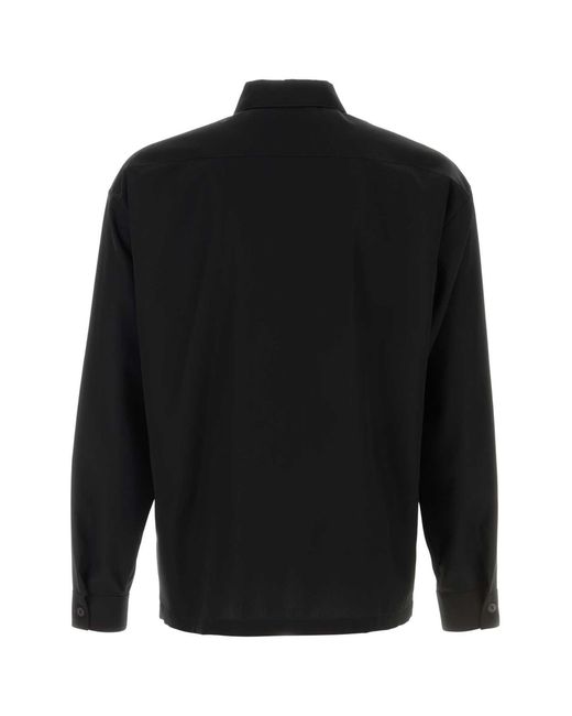 Prada Black Cotton Shirt