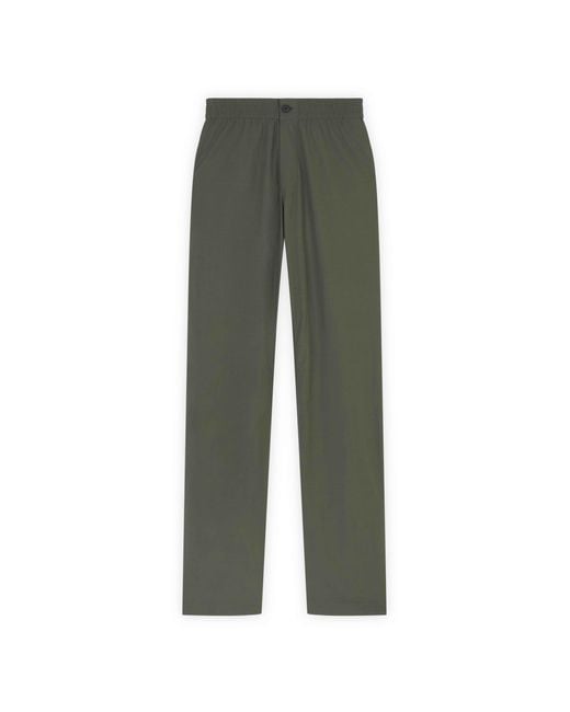 Maison Kitsuné Green Trousers for men
