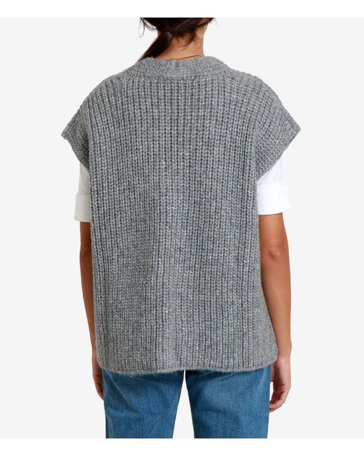 Suéteres Plata Fay de color Gray