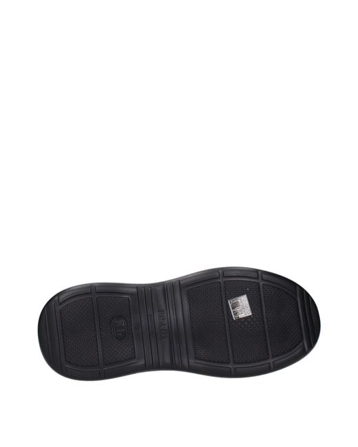 Prada Black Cotton Ankle