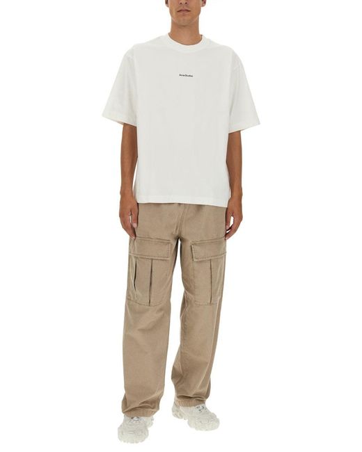 Acne Natural Casual Pants 48 It for men
