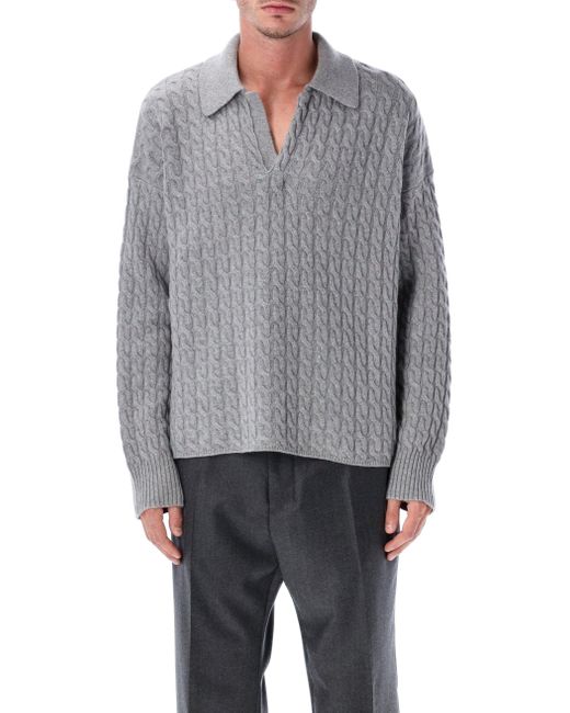 AMI Pullover grau in Gray für Herren