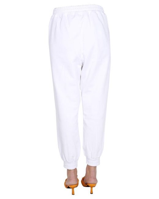 Philosophy Di Lorenzo Serafini White Relaxed-Fit Track Pants