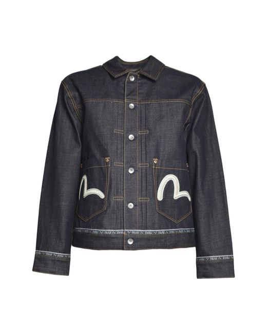 Abrigos Evisu de color Black