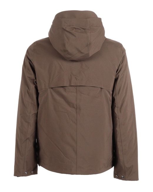 K-Way Brown Jack Bonded Padded Short