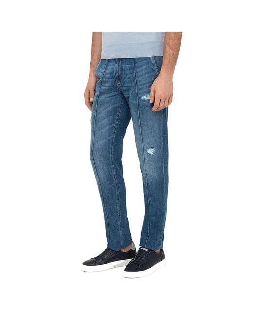 Brunello Cucinelli Blue Denim Jeans for men