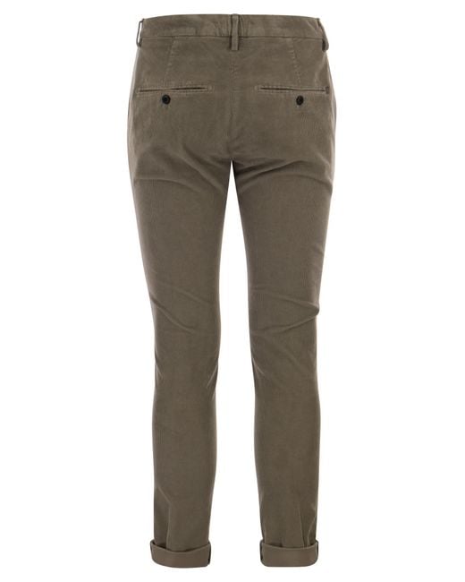 Dondup Gray Gaubert Slim Milleraies Trousers