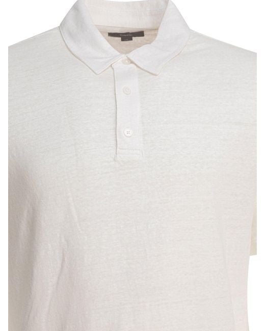 Vince White Polo Shirts