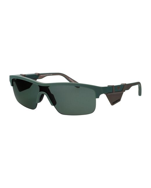 Emporio Armani Green Sunglasses