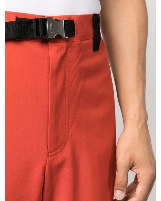 Jacquemus Oversized Shorts in het Red voor heren