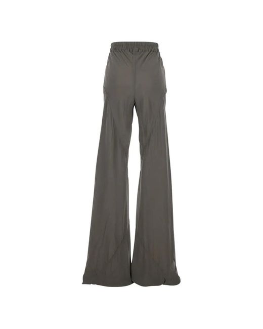 Rick Owens Flared Broek in het Gray