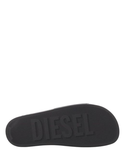 DIESEL Multicolor Multicolour Polyurethane Flat