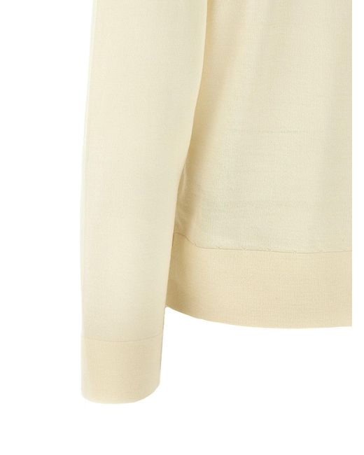 Tory Burch Natural Cardigan "Simone"