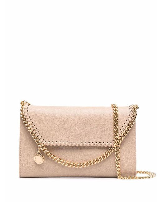Stella McCartney Natural Falabella Wallet On Chain