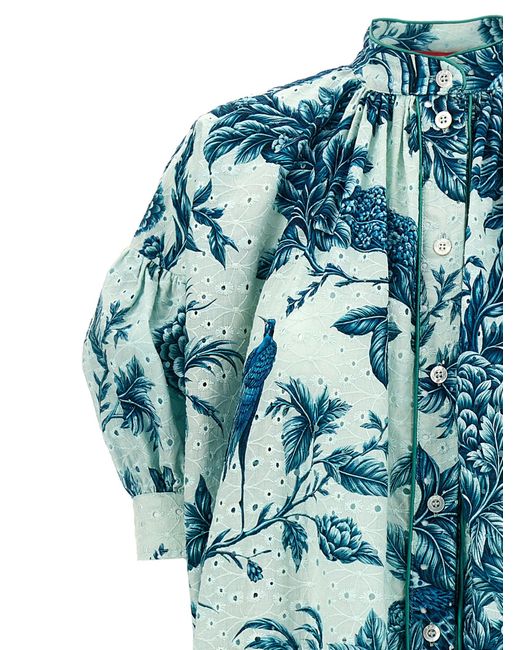 F.R.S For Restless Sleepers Blue F.R .. für unruhige Schläfer 'Mede' Kleid