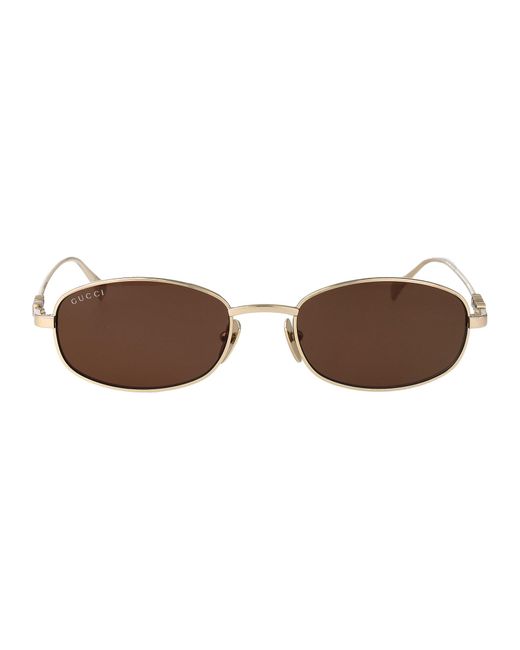 Gucci Brown Sunglasses for men