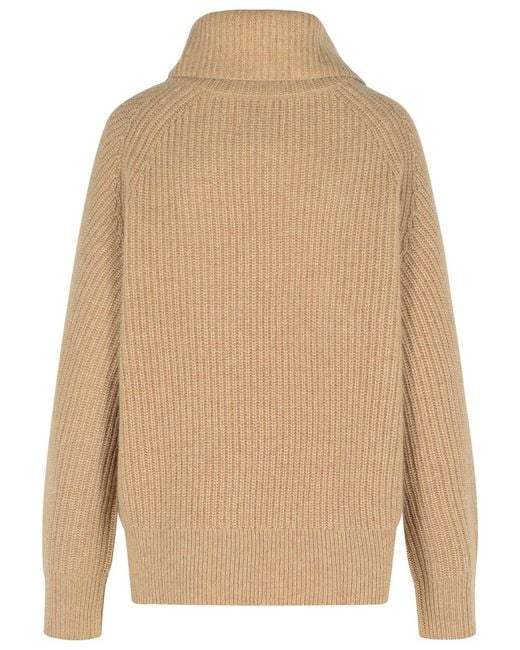 Loulou de Saison Natural 'Cecil' Cashmere Sweater
