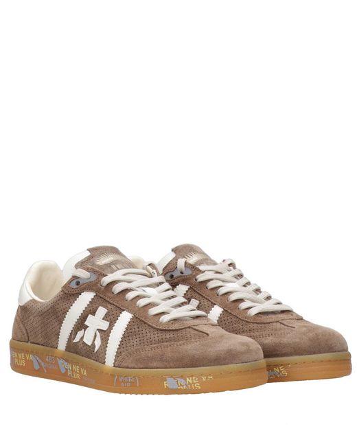 Premiata Brown Sneakers