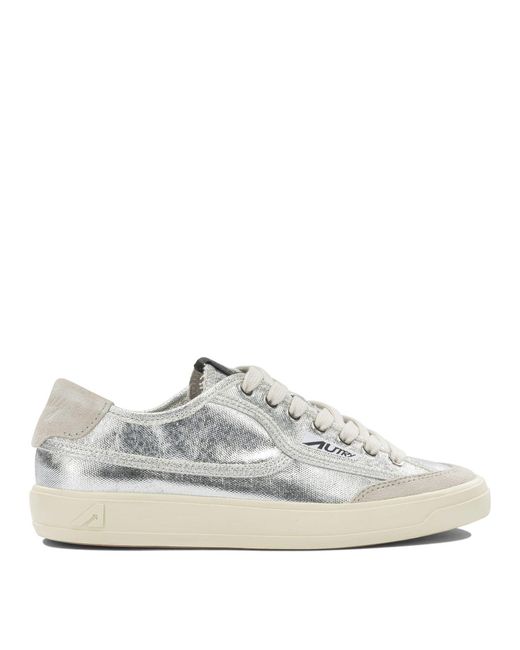 Autry White "Windscape Low"-Sneaker