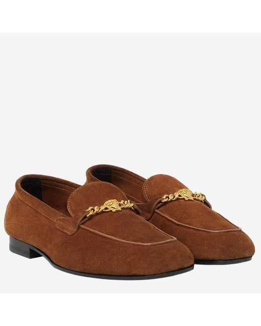 Versace Brown Loafers