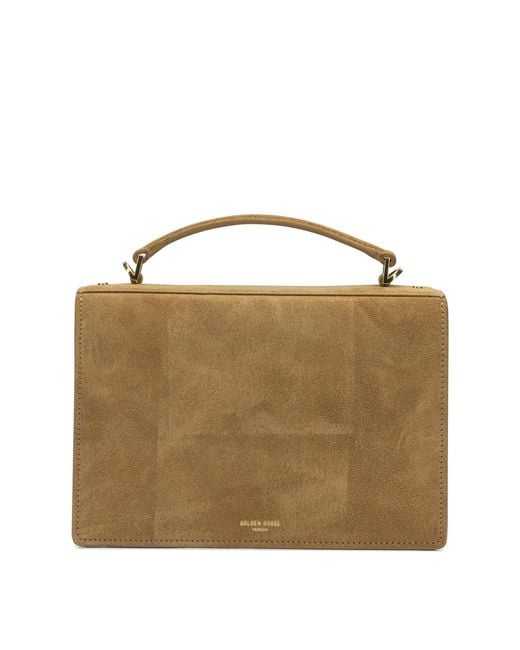 Golden Goose Deluxe Brand Metallic Venezia Handbags Brown