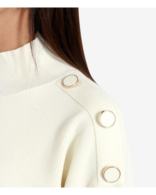 Kaos Truien Crème in het White