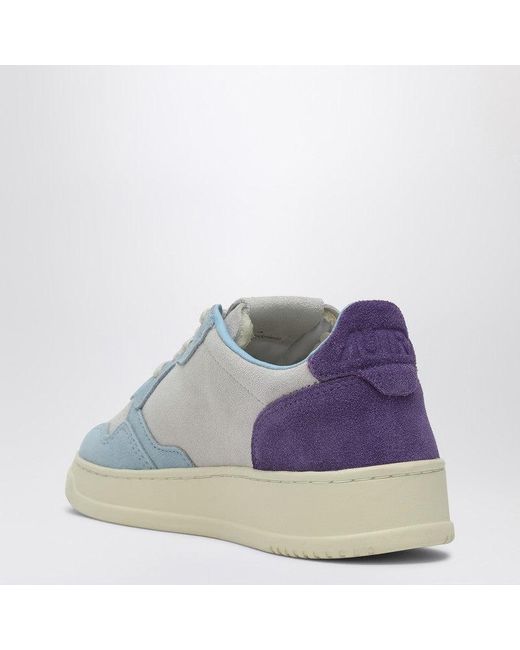 Autry Blue Medalist Sneakers
