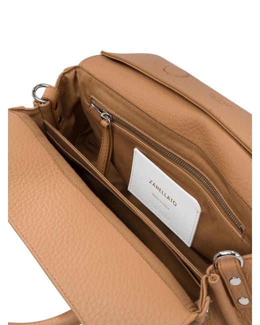 Zanellato Brown "Dotta" Handtasche