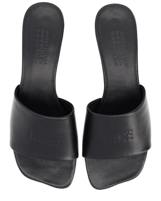 MM6 by Maison Margiela White Sandal With Logo