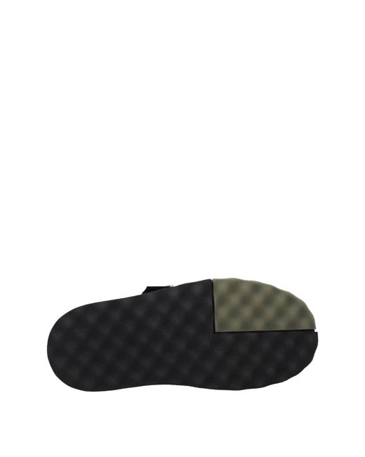 Off-White c/o Virgil Abloh Black Ciabatte E Zoccoli Uomo Camoscio Nero for men