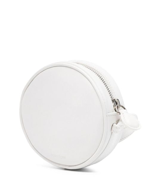 Courreges White Reedition Circle Bag