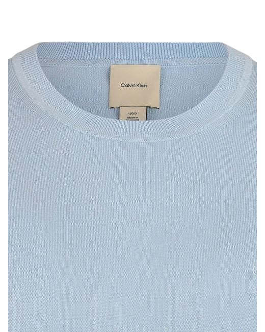 Calvin Klein Blue Maglione