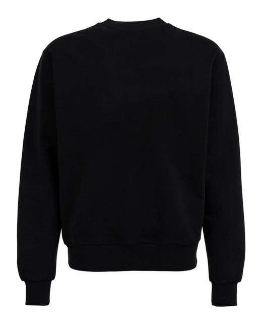 No Problemo Black Sweatshirt With Logo for men