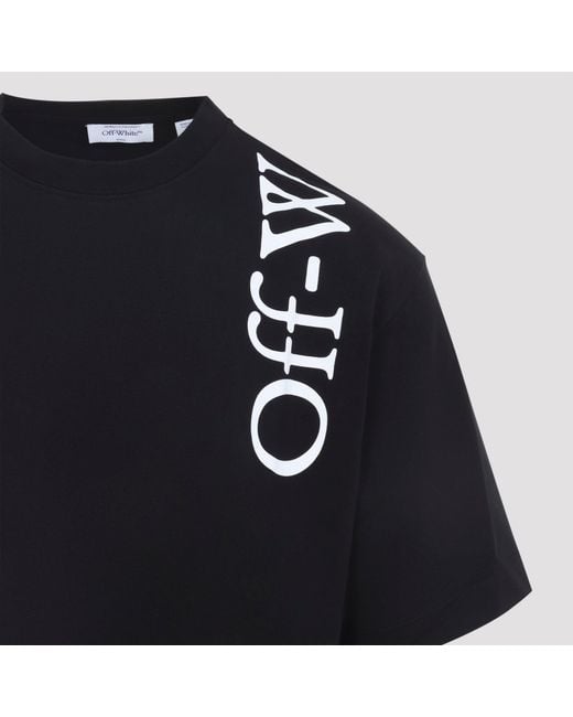 Off-White c/o Virgil Abloh Black Vertical Bookish Skate S/S Tee