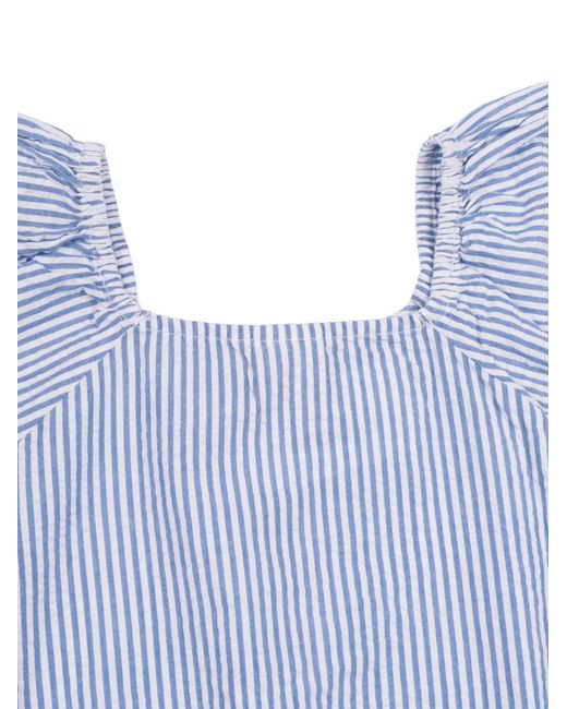 AO76 Blue Girls Shirts Neha Shirt Knox