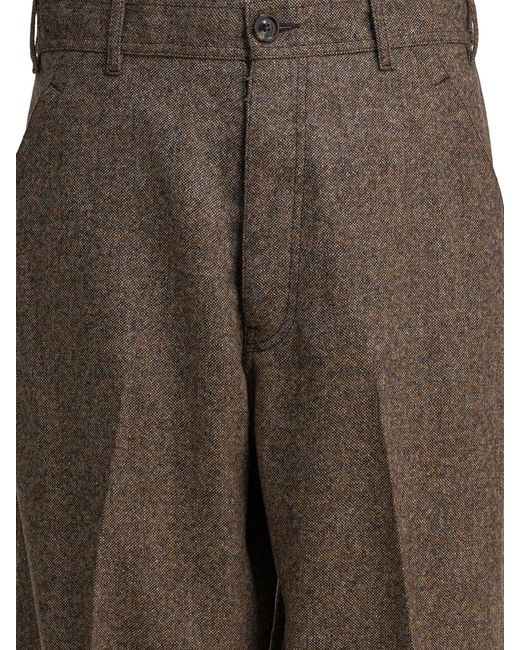 Maison Margiela Gray Wool Pants for men