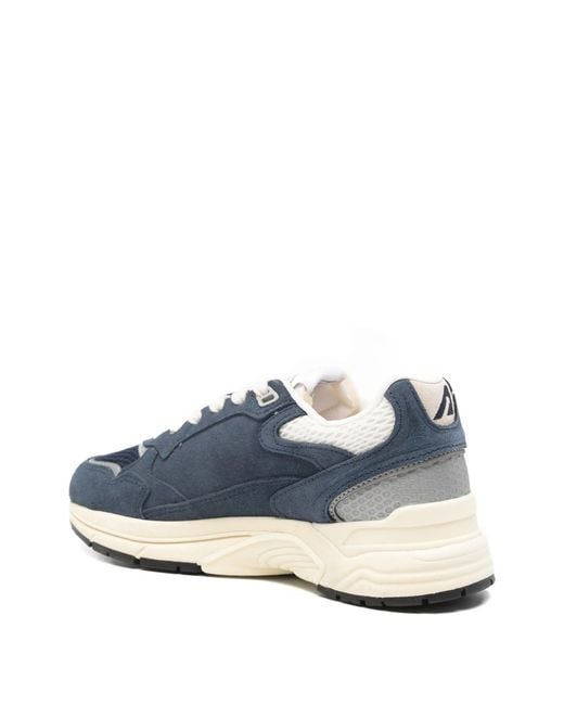 Autry Blue Hyperway Low Suede/Mesh