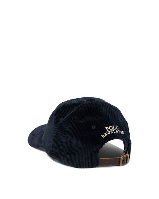 Polo Ralph Lauren "Pony" geblätter Baseballkappe in Blue für Herren