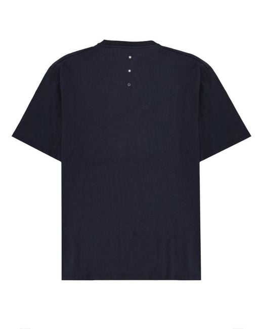 Premiata Blue T Shirt Con Logo