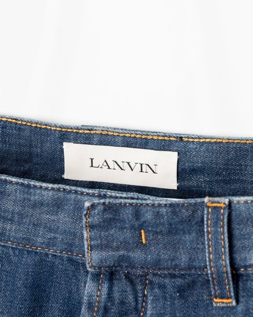 Lanvin Blue Trousers for men
