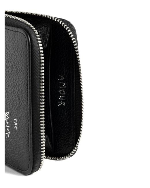 Zadig & Voltaire Black Mini Zv Grained Graffiti