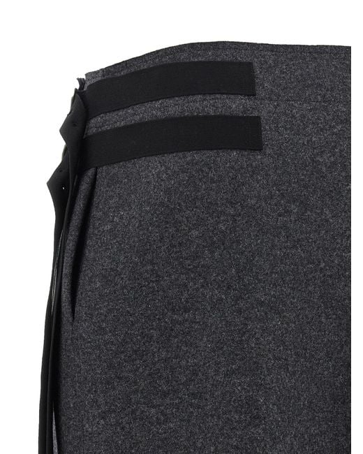 Jil Sander Gray '157' Skirt