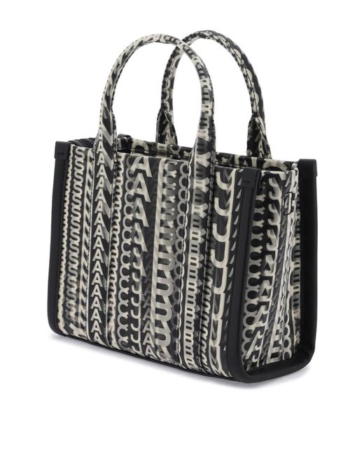 Marc Jacobs Black Die kleine Einkaufstasche mit linsenförmiger Wirkung