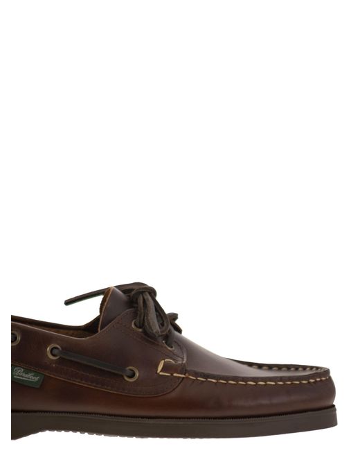 Paraboot Brown Barth Boat Moccasin