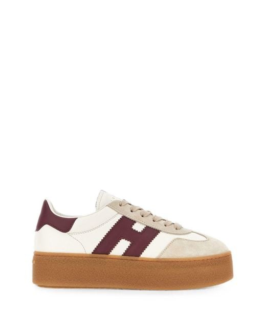 Hogan Brown Cool Sneakers