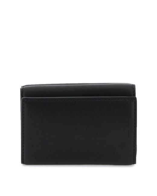 Marc Jacobs Black Der J marc Triufold Wallet