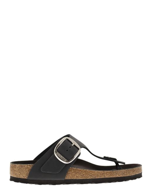 Birkenstock Gizeh Big Buckle in het Black