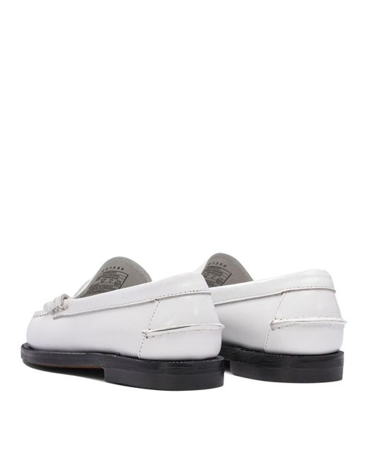 Sebago White Slipper & Pantoffeln