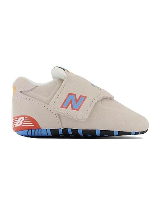 New Balance White Kids Lifestyle Shoe
