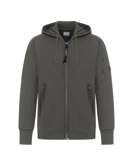 C P Company Gray Sweatshirts for men